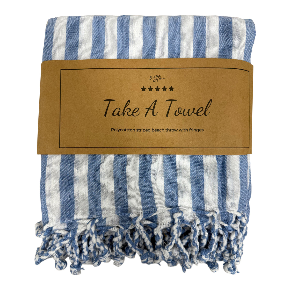 Hamamdoek Tess blauw